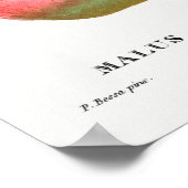 Vintage botanische Illustration Poster (Ecke)