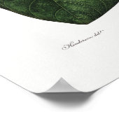 Vintage botanische Illustration Poster (Ecke)
