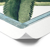 Vintage botanische Illustration Poster (Ecke)