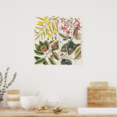 Vintage botanische Illustration Poster (Küche)