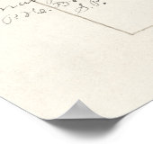 Vintage botanische Illustration Poster (Ecke)