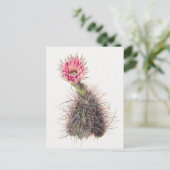 Vintage botanische Illustration Postkarte (Stehend Vorderseite)