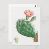 Vintage botanische Illustration Postkarte (Vorne/Hinten)
