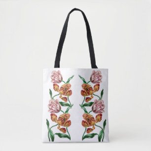 Vintage botanische Illustration Tasche