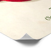 Vintage botanische Illustration, Tomaten Poster (Ecke)