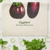 Vintage botanische Illustration, Zahnbäume Geschirrtuch (Gefaltet)