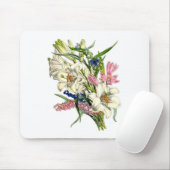 Vintage botanische Illustrationen Mousepad (Mit Mouse)