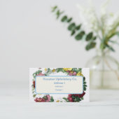 Vintage botanische Illustrationen Visitenkarte (Stehend Vorderseite)