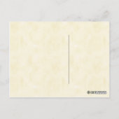 Vintage botanische Katalpa-Tree-Illustration Postkarte (Rückseite)