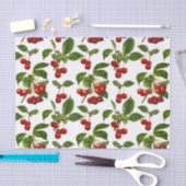 Vintage Botanische Kirschen Seidenpapier (Handwerk)