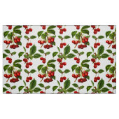 Vintage Botanische Kirschen Stoff (Fat Quarter (45,7 x 55,9 cm))