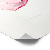 Vintage Botanische Kunst, Dichtung und Musik Poster (Ecke)