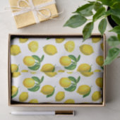 Vintage botanische Lemonenausdruck Seidenpapier (Geschenk)