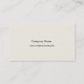 Vintage botanische Lilie Blume beruflich Visitenkarte (Rückseite)