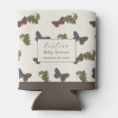 Vintage botanische Lovebug Kinderdusche Dosenkühler (Rückseite)