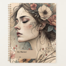 Vintage Botanische Muse