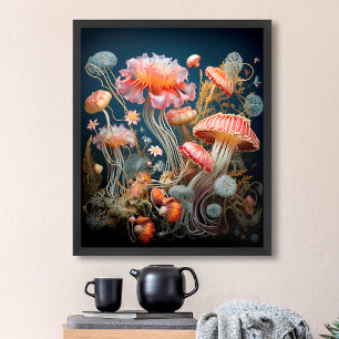 Vintage botanische Pflanzendarstellung Retro-Antiq Poster