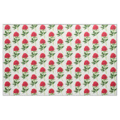 Vintage botanische Printwerbung, große rote Peeste Stoff (Yard (91,4 cm))