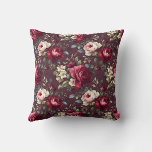 Vintage Botanische Romantische Chic Florale Stilvo Kissen