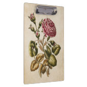 Vintage botanische Rose Klemmbrett (Rechts)