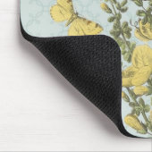 Vintage Botanische Schmetterlinge...Mousepad Mousepad (Ecke)