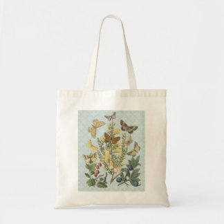 Vintage Botanische Schmetterlinge... Totenbeutel Tragetasche