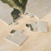 Vintage botanische Sonnenblume Puzzle (Seite)