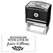 Vintage botanische Stilkunst Personalisiert von Permastempel (Beispiel)