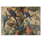 Vintage botanische Szenendarstellungen anpassbar Schneidebrett (Vorderseite)