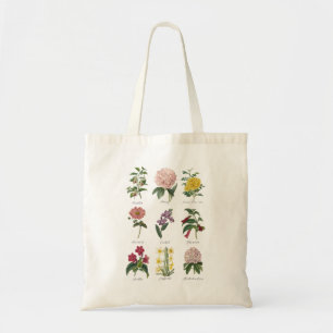 Vintage Botanische Totentasche Tragetasche