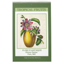 Vintage Botanische Tropische Früchte 2027