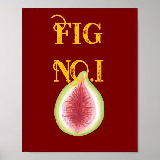 Vintage botanische Wandkunst Poster (Vorne)