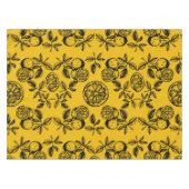 Vintage botanische Zitrusfrucht Tischdecke (Vorderseite (Horizontal))