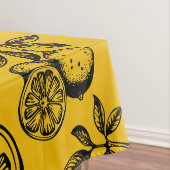 Vintage botanische Zitrusfrucht Tischdecke (Beispiel)