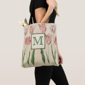 Vintage-Botanisches Monogramm Tasche (Von Nahem)