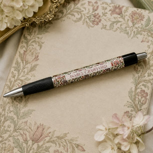 Vintage botanisches Paisley-Blumenmuster – Ornamen Kugelschreiber