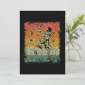 Vintage Bouldering Climber Equipment Einladung (Stehend Vorderseite)