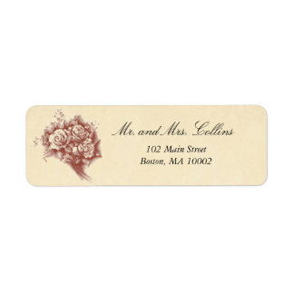 Vintage Bouquet Labels