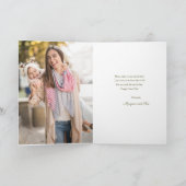 Vintage Bouquet Name Day Grußkarte Karte (Innenseite)