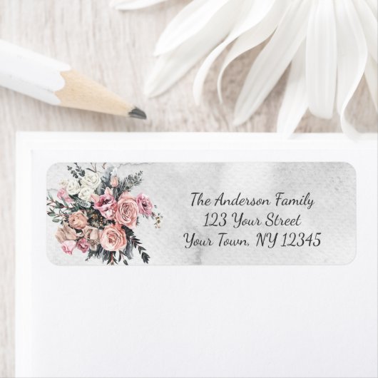 Vintage Bouquet-Rose (Insitu)