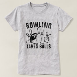 Vintage Bowlingbahnen T-Shirt
