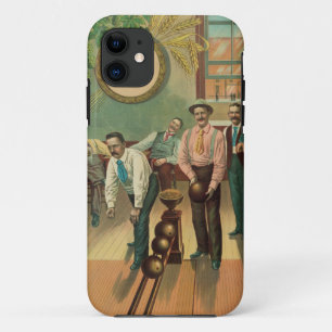 Vintage Bowlings-Gasse #191 am 2. Mai 1894 Case-Mate iPhone Hülle