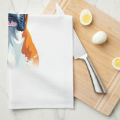 Vintage Boxer Dog Portrait Color Splash Pop Art Il Geschirrtuch (Viertel Falte)