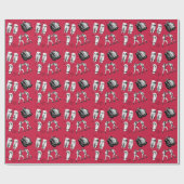 Vintage Boxgeschenke Geschenkpapier (Flach)