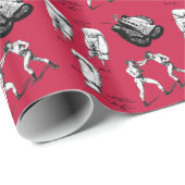 Vintage Boxgeschenke Geschenkpapier (Rolleneckpunkt)