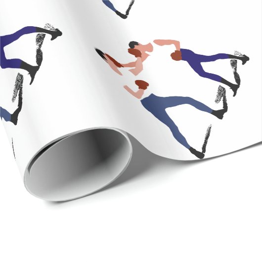 Vintage Boxgeschenke Geschenkpapier (Rolleneckpunkt)