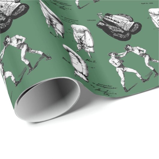 Vintage Boxgeschenke Geschenkpapier (Rolleneckpunkt)