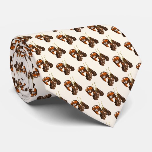 Vintage Boxhandschuhe und Helm Krawatte (Gerollt)