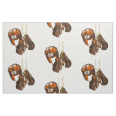 Vintage Boxhandschuhe und Helm Stoff (Fat Quarter (45,7 x 55,9 cm))