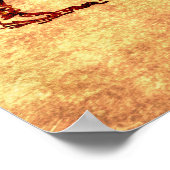 Vintage Boxmänner Poster (Ecke)